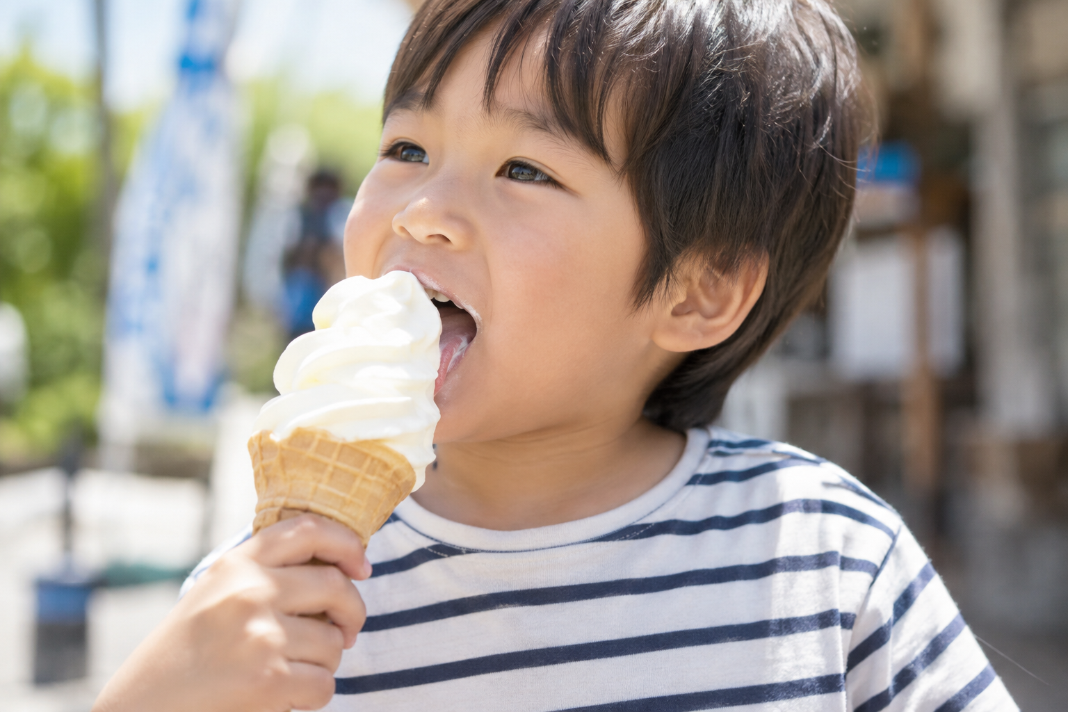 実は危険!? 子どもが大好きな「アイス」の食べ方、虫歯になりやすいのはどっち？🍦｜子どもの虫歯予防